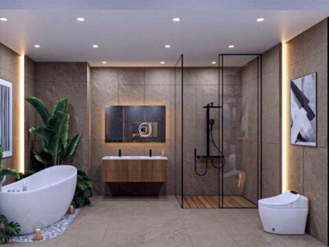 Phòng Tắm Kính Cường Lực Hùng Thịnh Giảm Ngay 40%