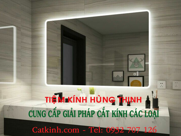 Top 10 Mẫu Gương Treo Tường Nhà Tắm Đẹp Tuyệt Vời Dẫn Đầu Xu Hướng 2026! 2 gương treo tường nhà tắm