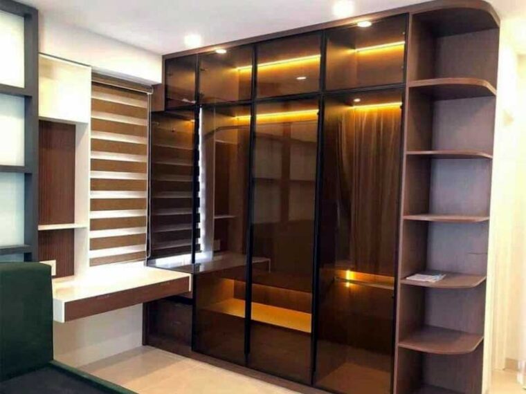 Kính cường lực màu trà đậm: Độ bền gấp 5 lần kính thường, thẩm mỹ gấp đôi